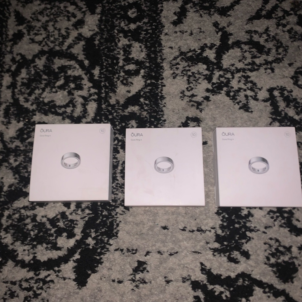 Oura Silver Ring Set